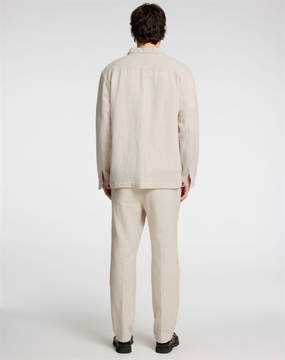 Leroy Linen Blend Skjorte 